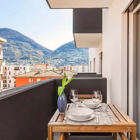 Superior - Free Parking Apartament Lugano