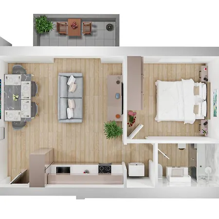 Superior - Free Parking Apartament Lugano