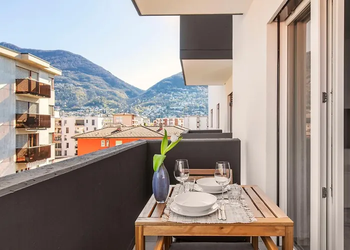Superior - Free Parking Appartement Lugano